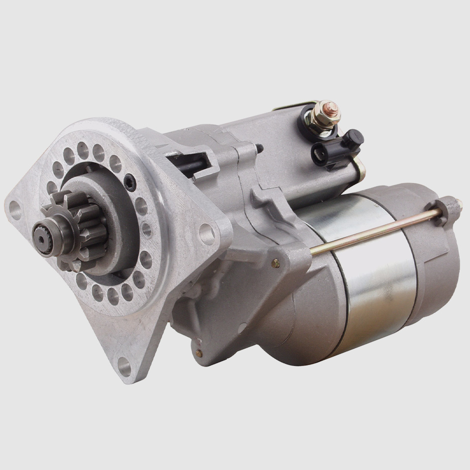 High performance starter motors and alternators