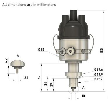 Zündverteiler
Ignition system
Boîtier d'allumage
Moduł zapło