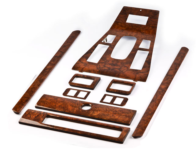 Wood dashboard