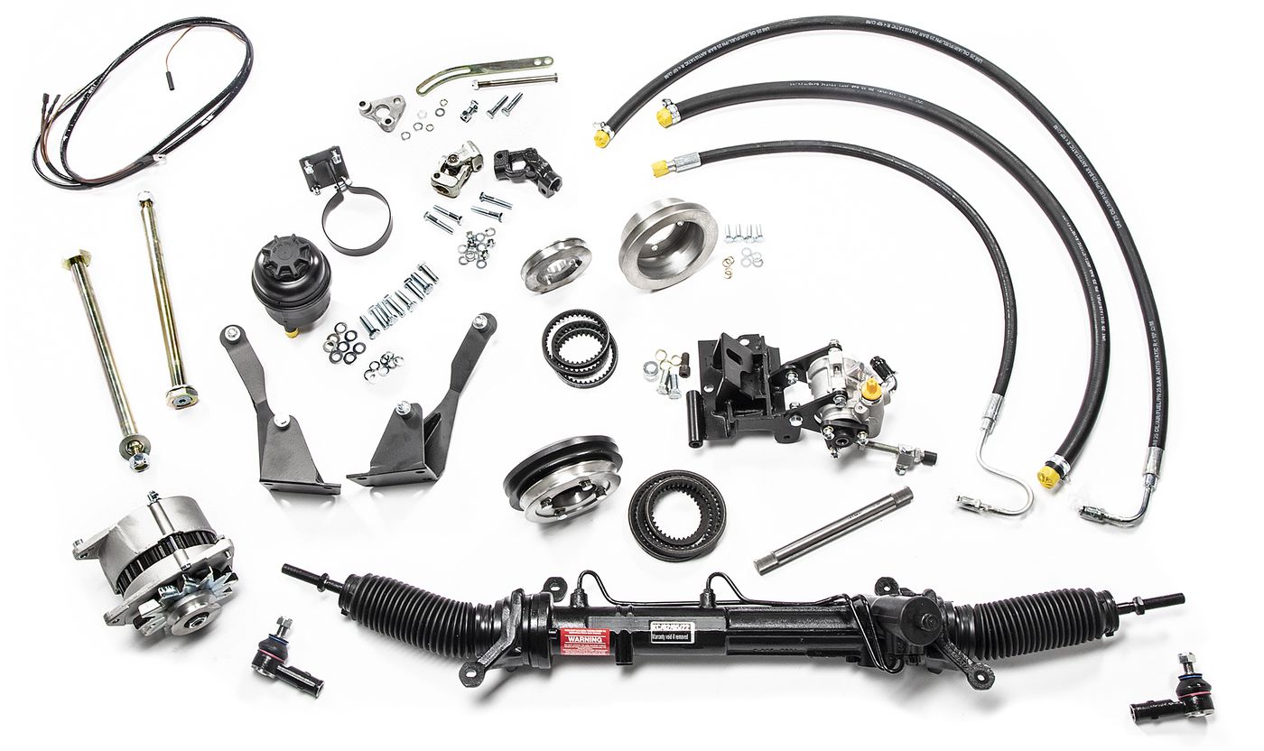 Umrüstsatz Servolenkung
Power steering conversion kit
Kit de tr