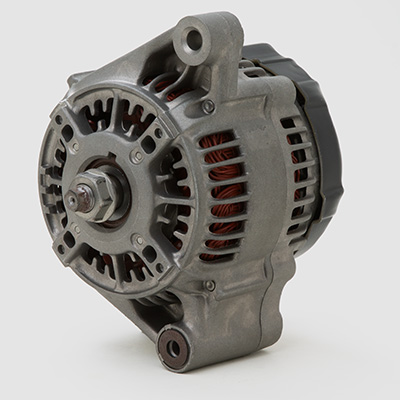Starter motor and alternator