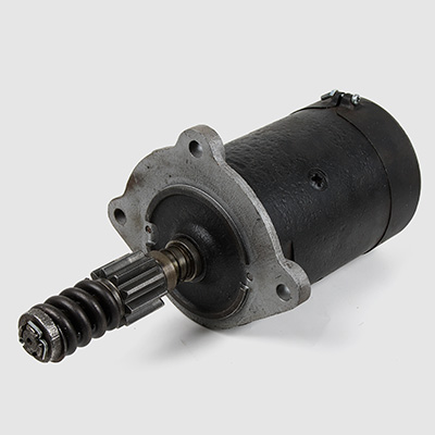 Starter motor and alternator