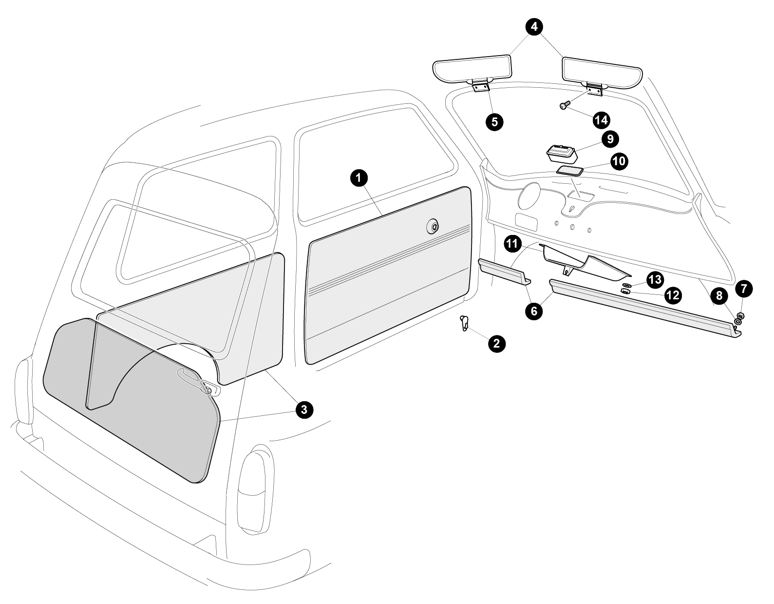 Autoschutzhülle passend für Fiat 500 1957-1975 Indoor € 132.50