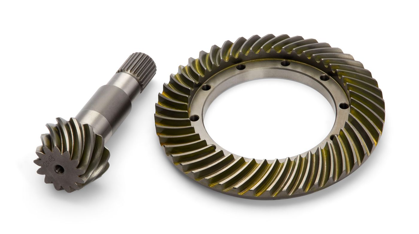 Teller- und Kegelrad
Crown wheel and pinion
Couple conique (pign