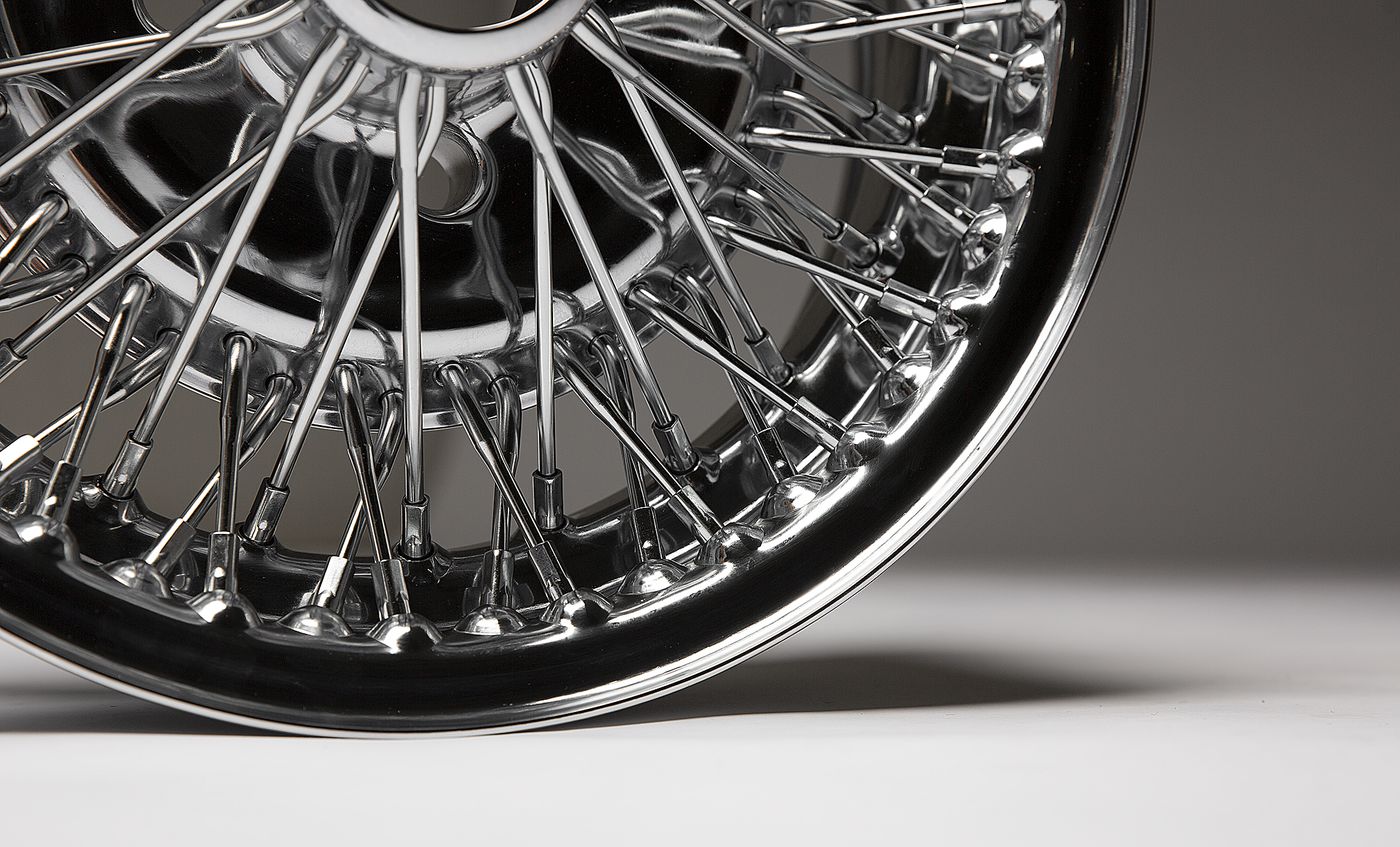 Speichenrad
Wire wheel
Roue à rayons
Koła szprychowe
Spaakwiel