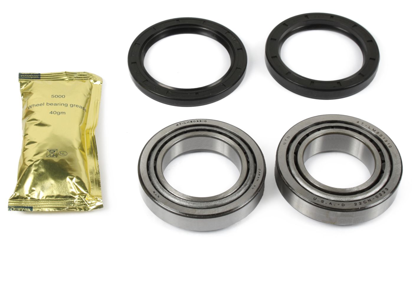 Radlagersatz
Wheel bearing kit
Kit de roulements des roues
Zesta