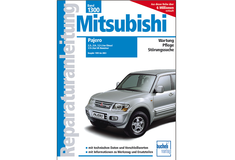 Mitsubishi Pajero 1999 bis 2003
Mitsubishi Pajero 1999 bis 2003
