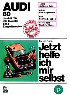 Audi 80 alle Modelle bis 7/1978