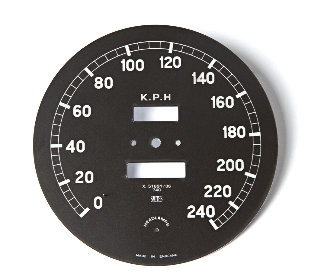 Disque compteur de vitesses