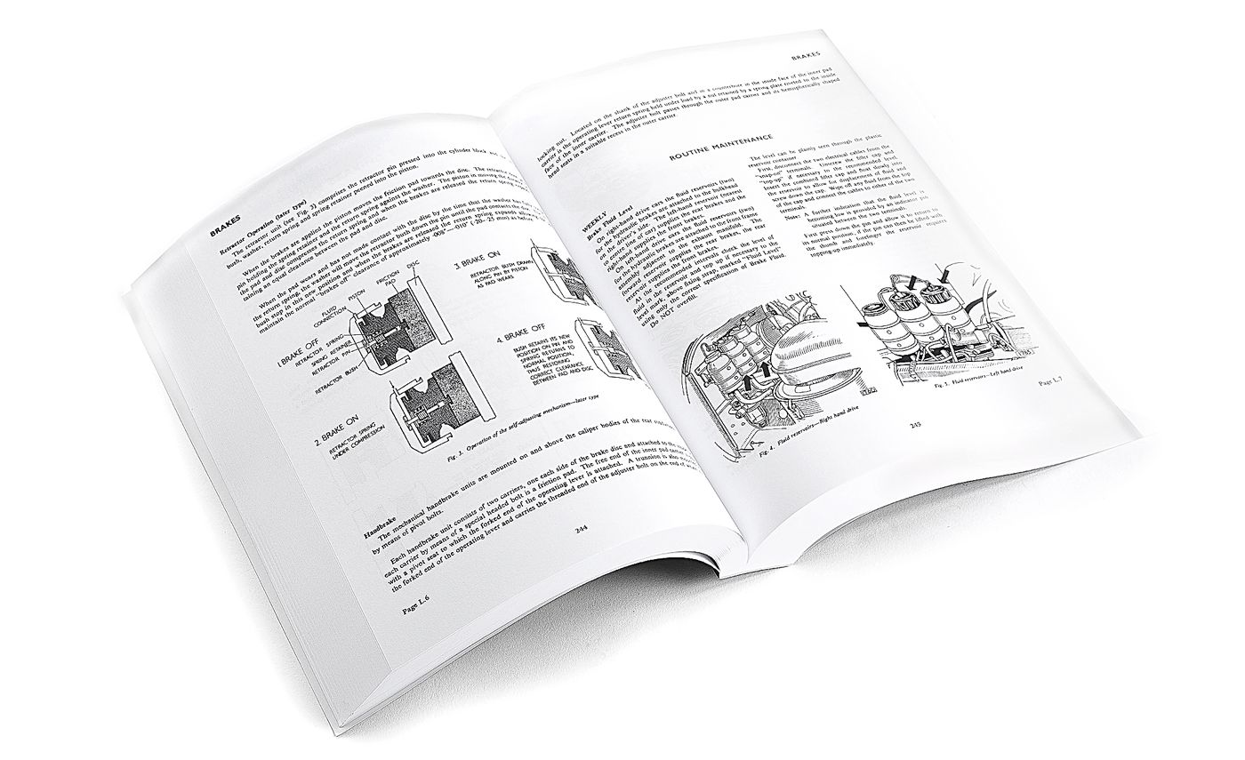 Jaguar E-Type 3.8 & 4.2 Series 1 & 2 Service Manual