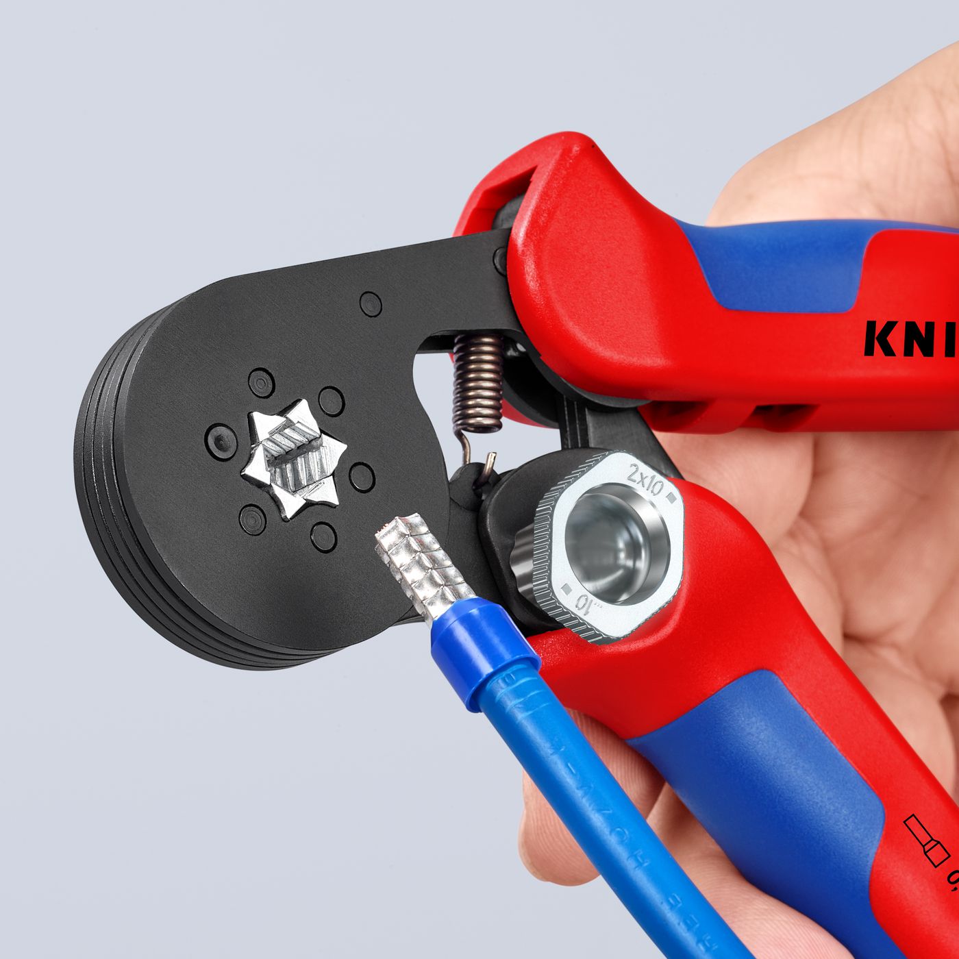 Crimpzange
Crimping pliers
Pince à sertir
Krimptang
Crimpador