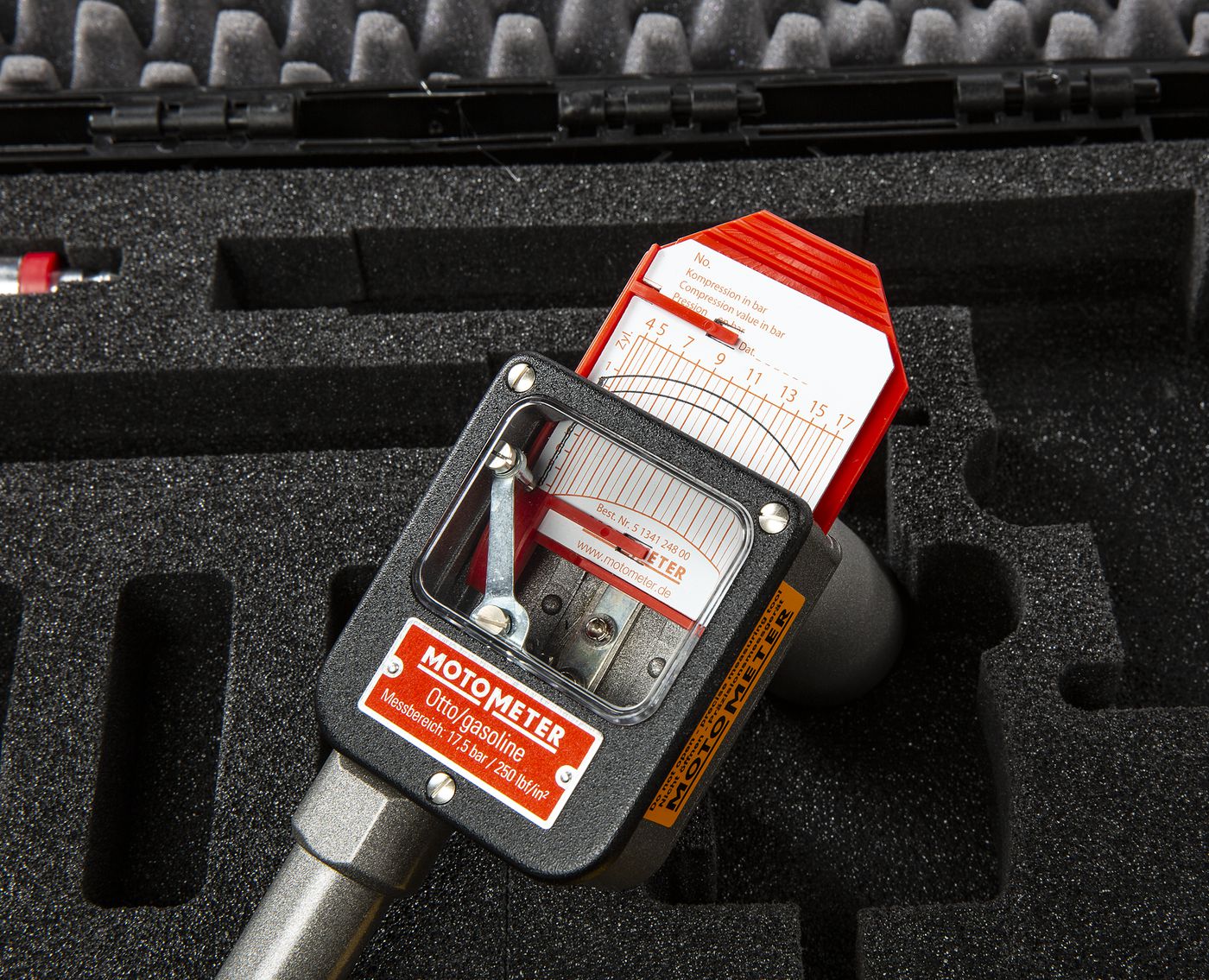 Motometer – Compressiomètre pour les moteurs à essence
