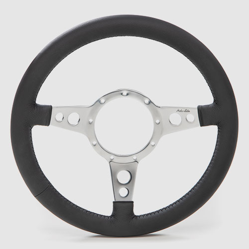 Leather rim steering wheels