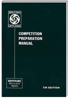 Triumph Owners Handbook: Spitfire