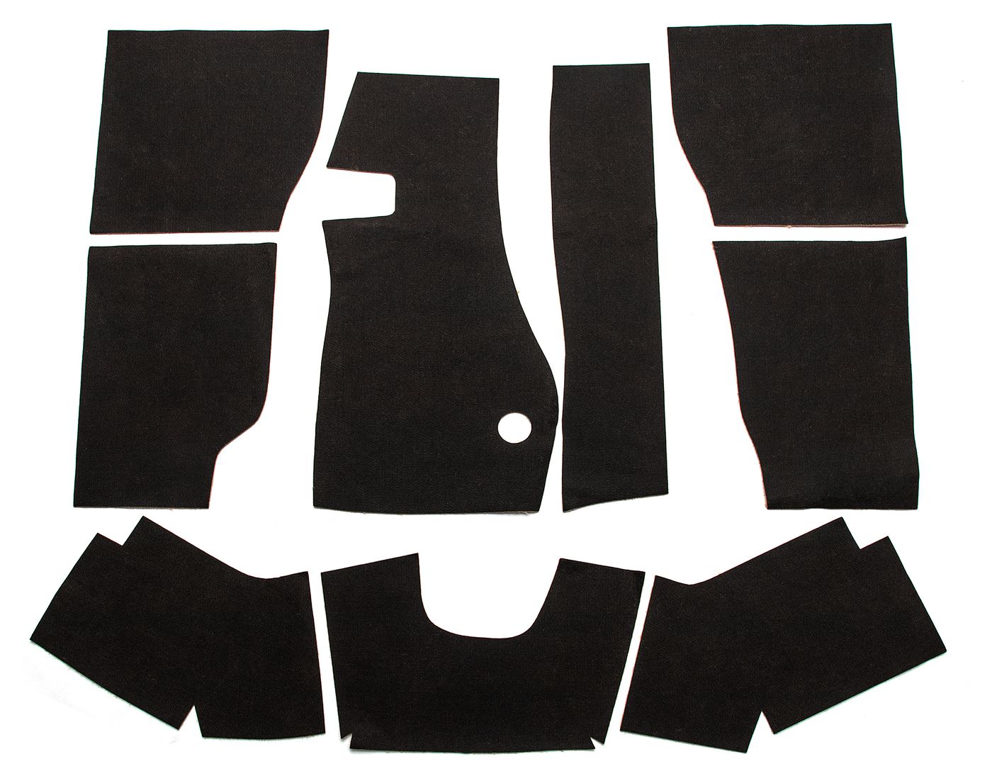 Dämmmattensatz
Sound deadening kit
Set de tapis isolants
Aislan