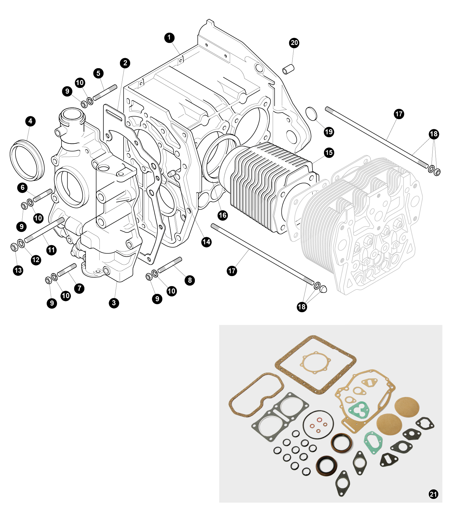 Bremsbelag selbstnachstellend (1 Rad) 185x31 Fiat 500 Giardiniera