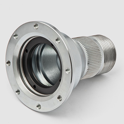 Shock absorber and wire wheel hubs