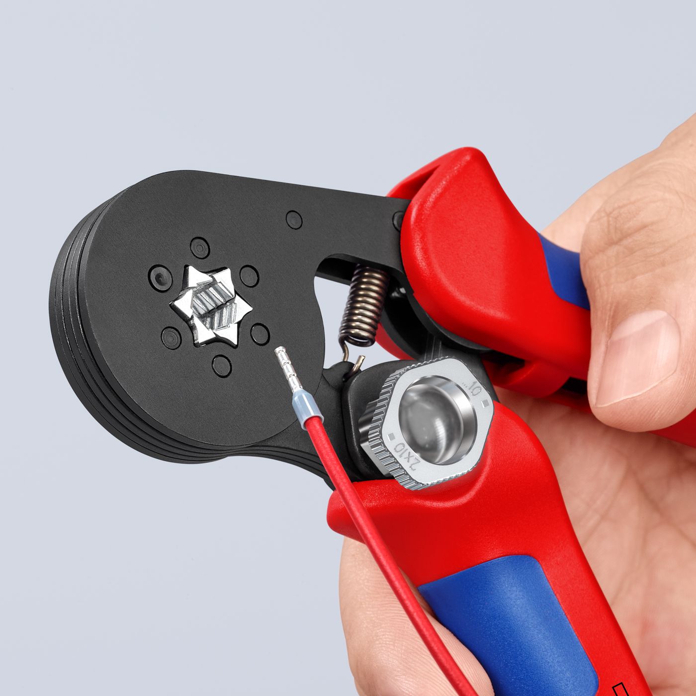 Crimpzange
Crimping pliers
Pince à sertir
Krimptang
Crimpador