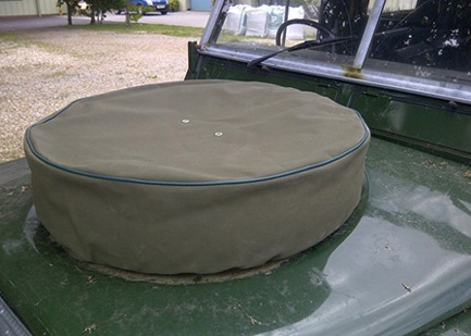 Spare wheel cover