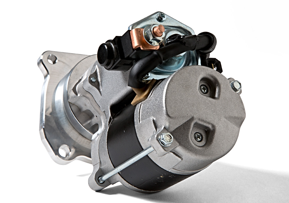 High performance starter motor