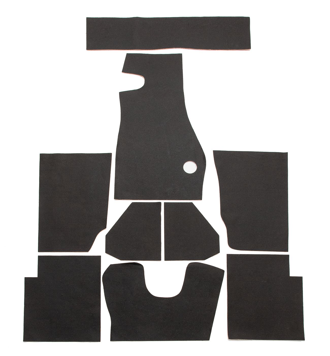 Dämmmattensatz
Sound deadening kit
Set de tapis isolants
Aislan