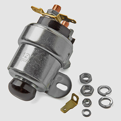 Starter motor and alternator