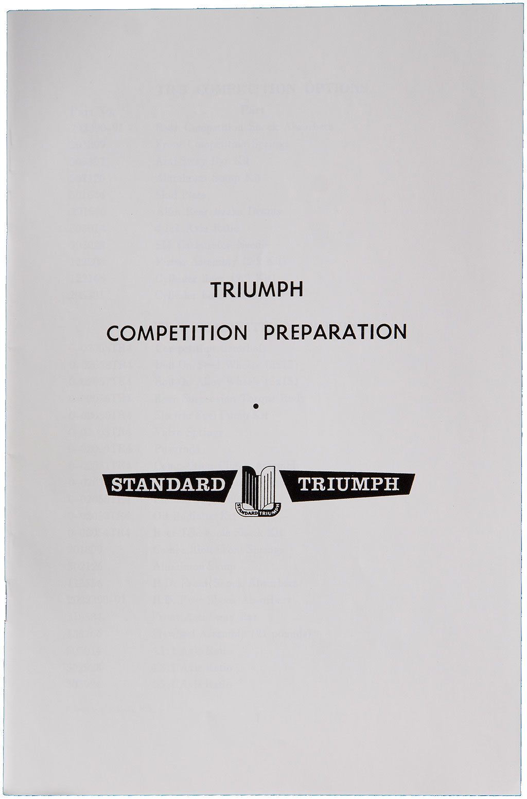 Competition Preparation Manual