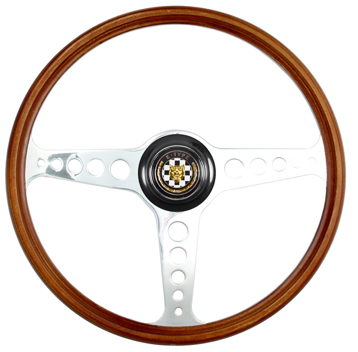 Woodrim steering wheel Jaguar E-Typ