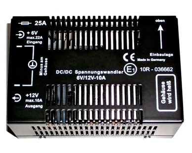 Spannungswandler
Voltage Converter
Convertisseur de voltage