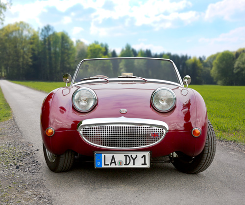 Austin Healey Frontalansicht