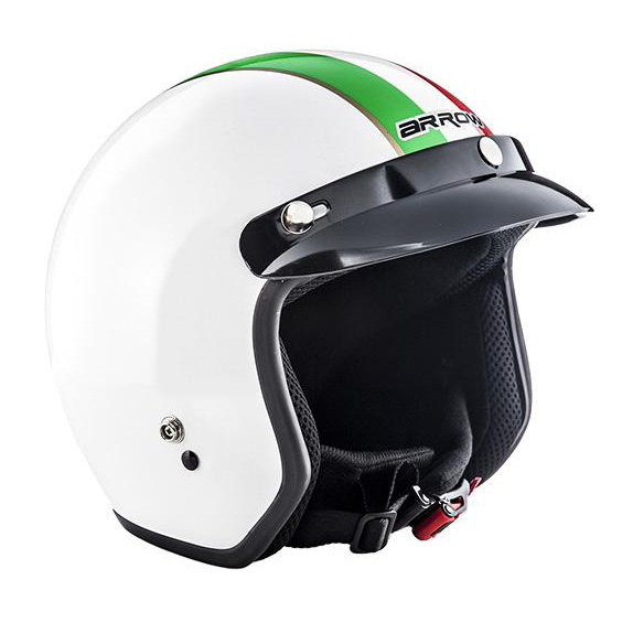 Casco jet Vintage Retro