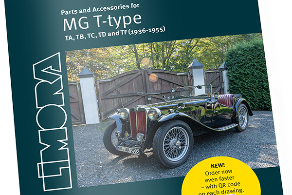 Limora Catálogo de recambios MG T-type