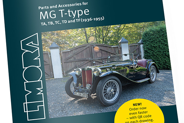 Limora Onderdelencatalogus MG T-type