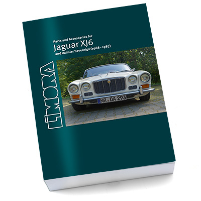 Limora onderdelen catalogus Jaguar XJ6 & Daimler Sovereign