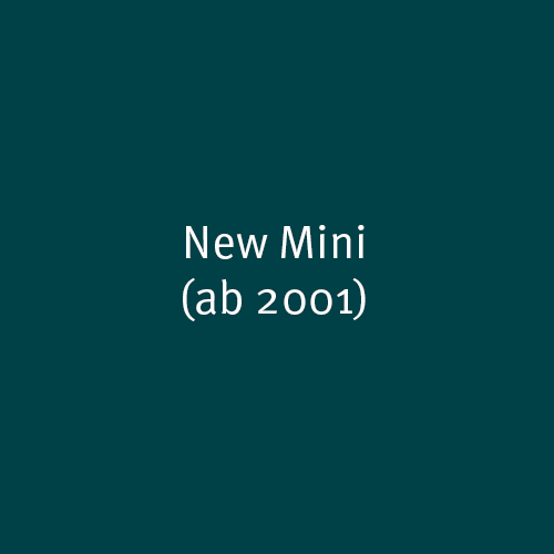 New MINI (2001 onwards)