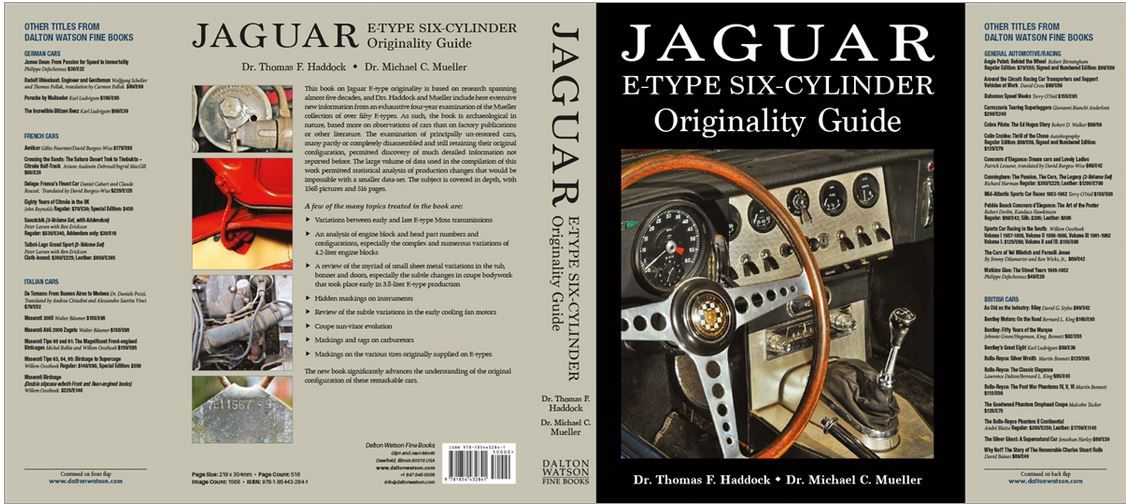 Jaguar E-Type Six-Cylinder Originality Guide