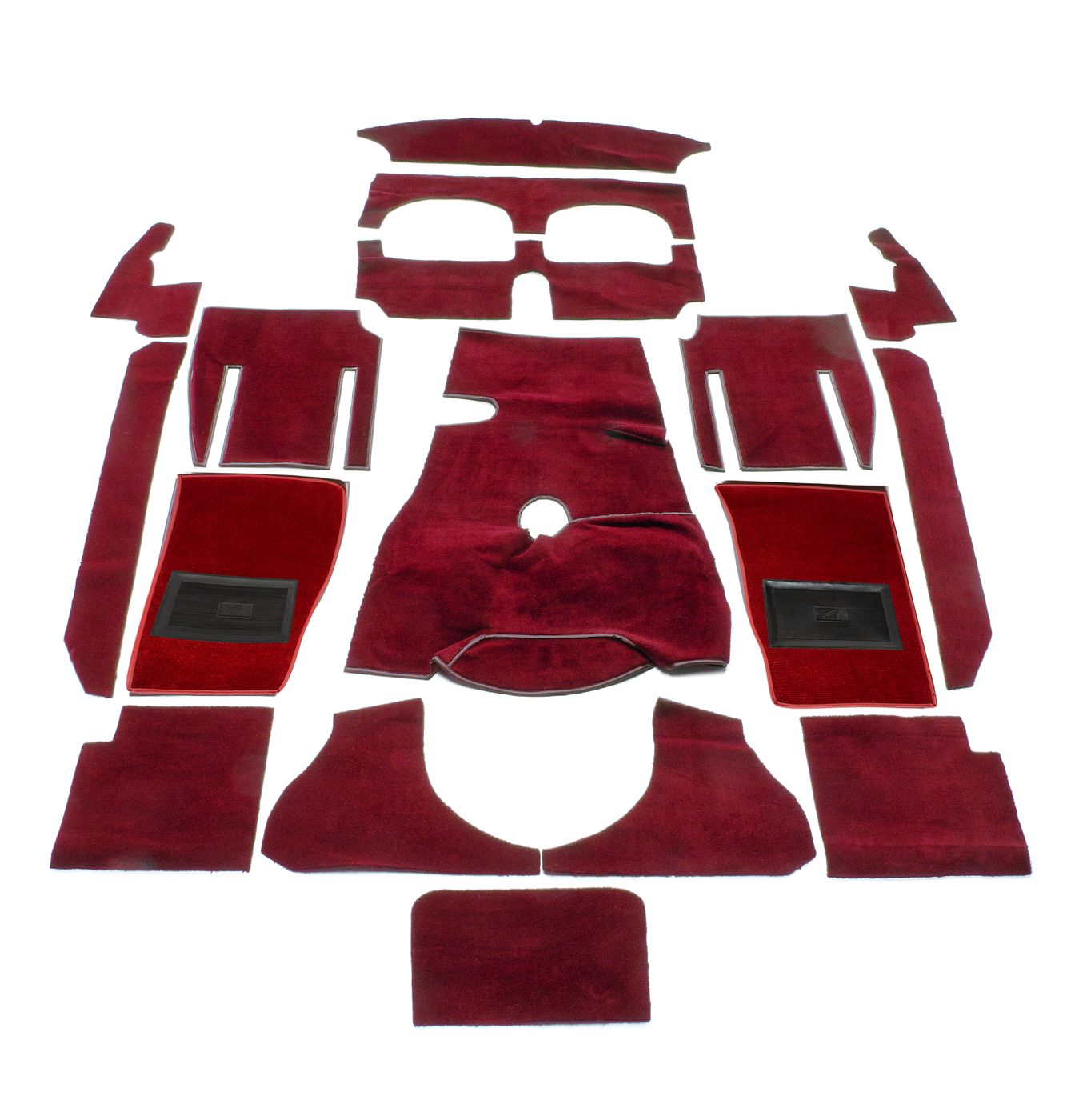 Teppichsatz
Carpet set
Set de moquettes
Zestaw dywaników
Vloerb