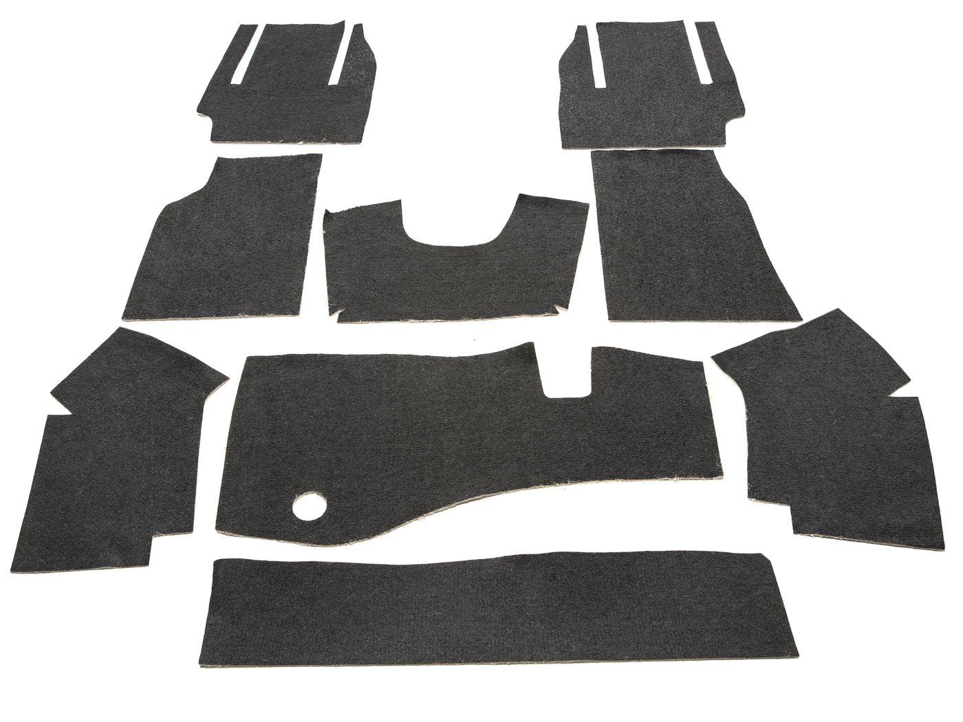 Dämmmattensatz
Sound deadening kit
Set de tapis isolants
Aislan