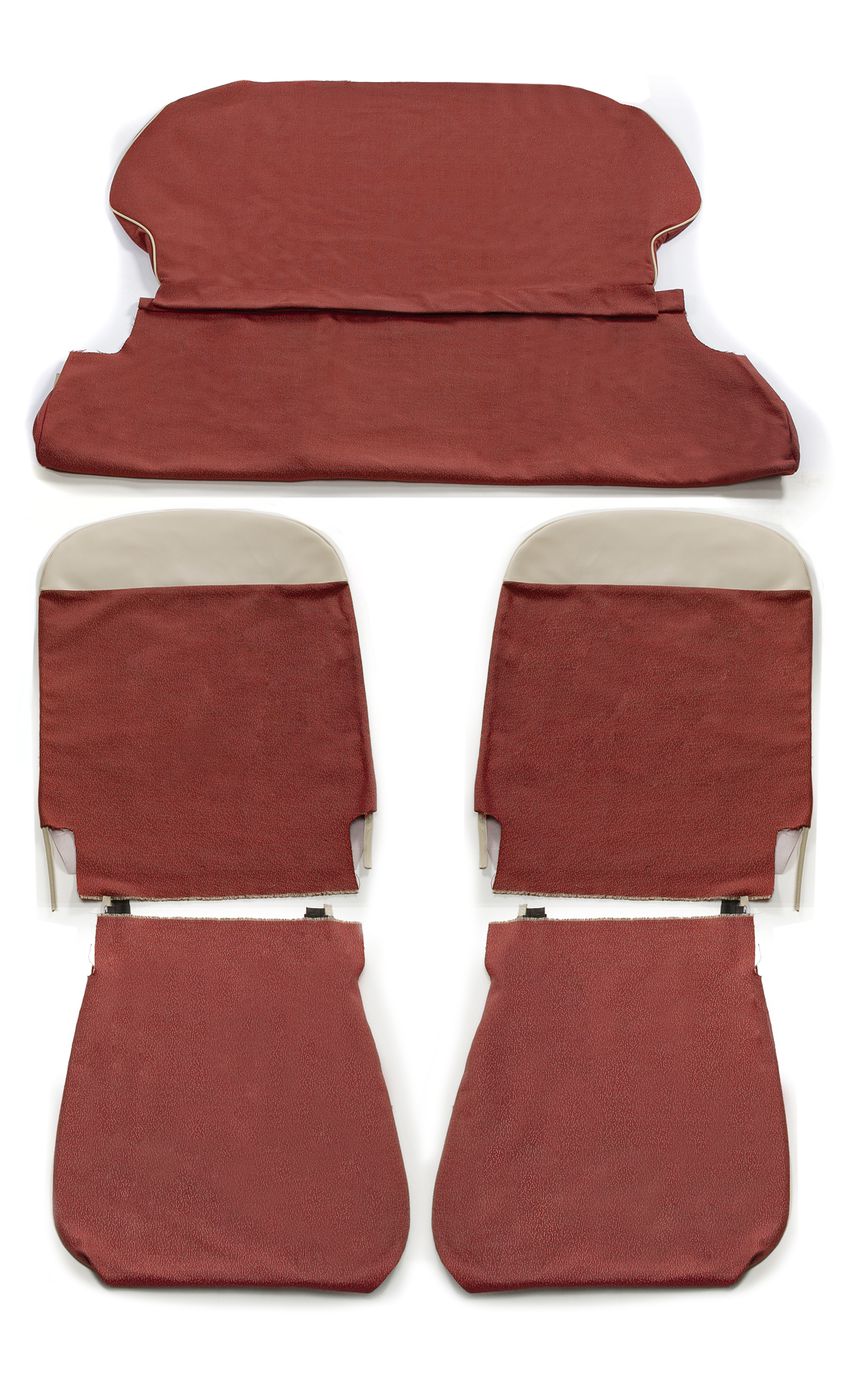 Stoffsitzbezüge
Full cloth seat covers
Housse de siège en toil