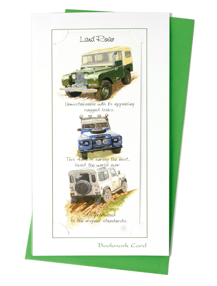 Grußkarte Land Rover