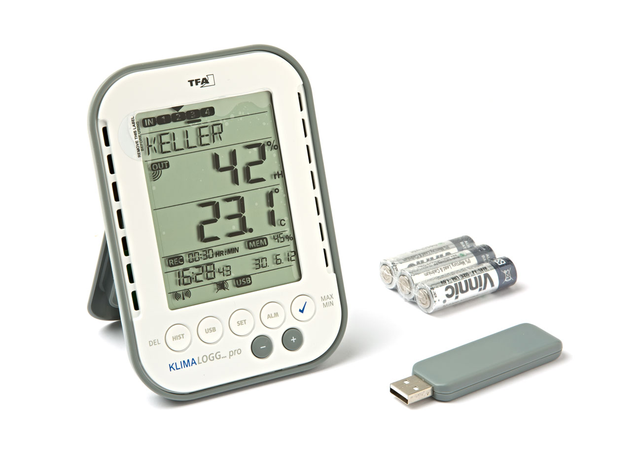 Klimamesser
Climatemeter
Thermo-hygromètre