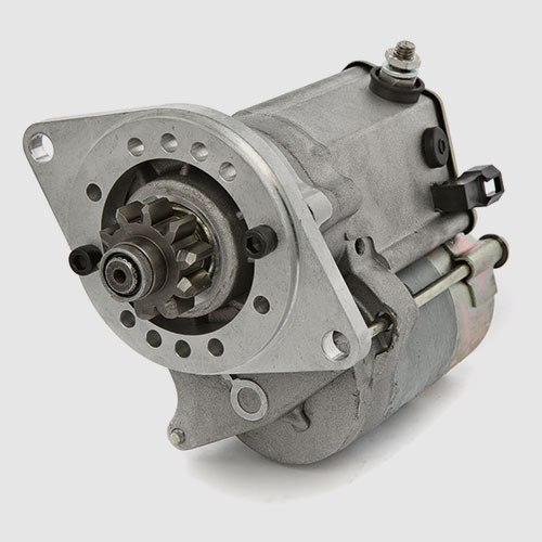 High performance starter motors and alternator conversions