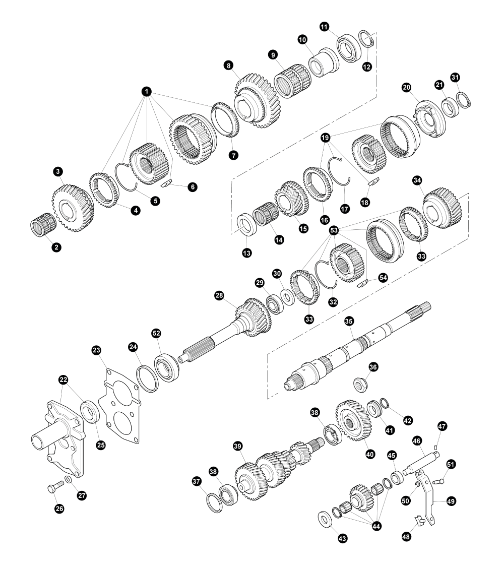 Explosionszeichnung