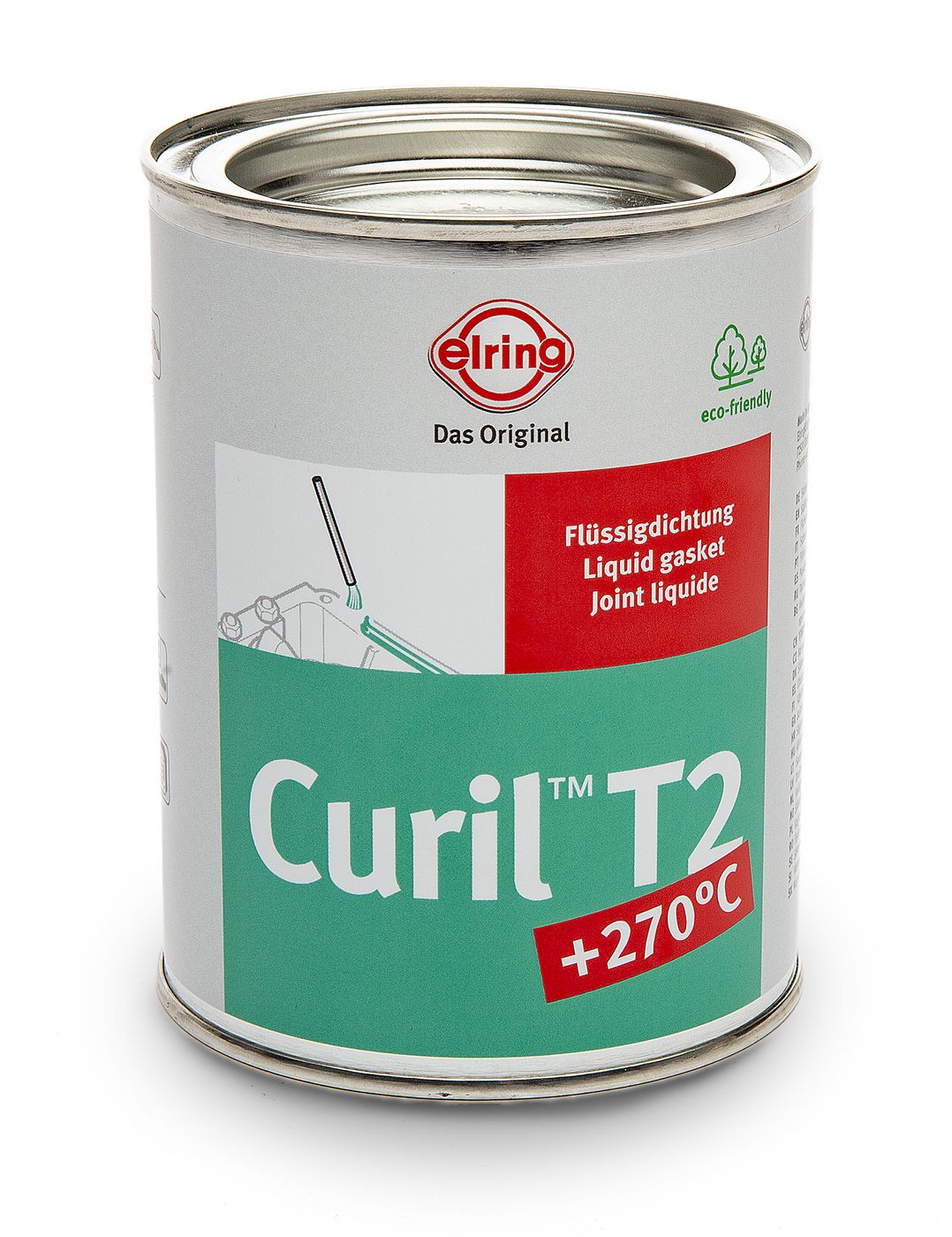 Dichtmasse Curil T2 grün, -55 bis +270°C - 70ml von elring