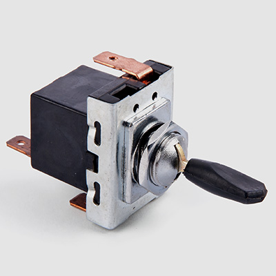 Switches, steering lock and relays